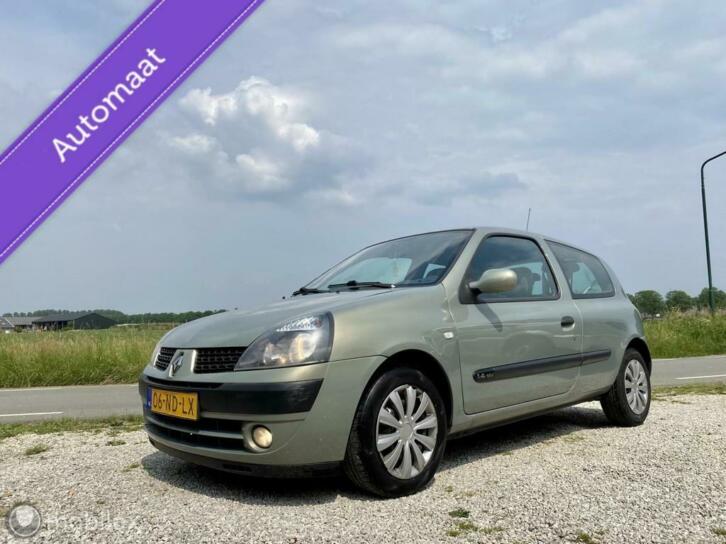 Renault Clio 1.4-16V Priv., BJ 2003 Automaat, APK Jul 2022