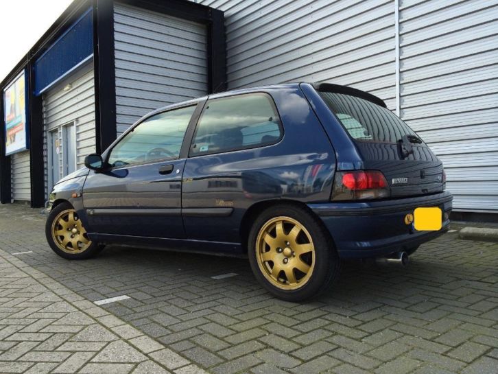 Renault Clio 1.8 16V U9 1992 Blauw Williams