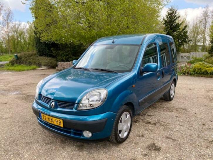 Renault Kangoo 1.6 16V 2004 Blauw  Nw Motor  Nw APK