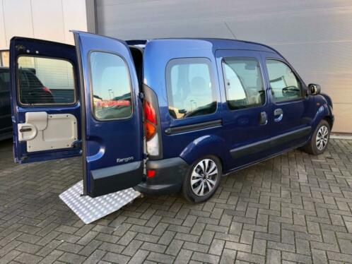 Renault Kangoo met rolstoelaanpassing airco en 4 zitplaatsen