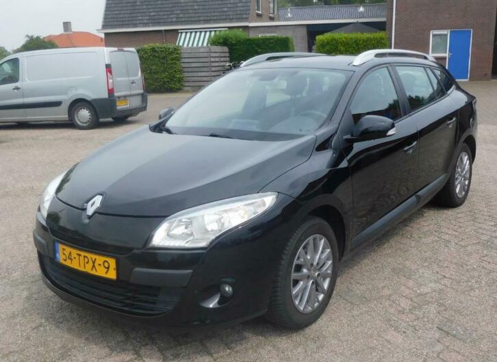 Renault Megane 1.6 16V 81KW Estate BJ 2012 Zwart