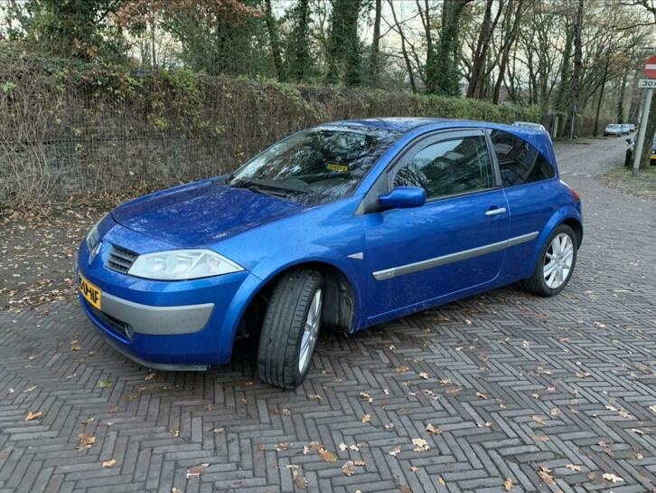 Renault Megane 2.0 16V S2005 2003 Blauw