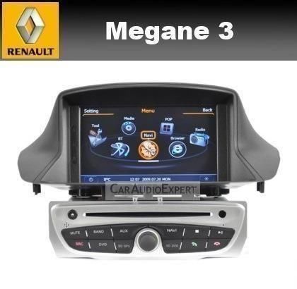 Renault Megane 3 autoradio navigatie gps Bluetooth DVD iPod