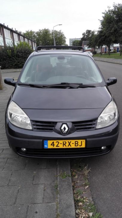 Renault Megane Grand Scenic 1.6 16V lpg-g3 7pers 2005 Grijs