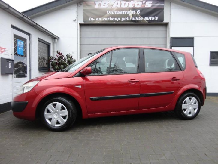 Renault Megane Scenic 1.6-16V Privilege Luxe AIRCO 2004 Rood