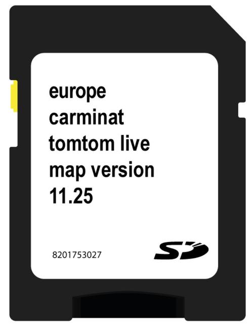 Renault Tomtom Carminat Live 11.25 OEM Sd Card Europe 2024