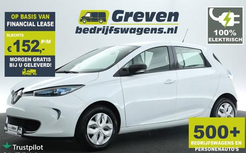 Renault ZOE 41 kWh Huur-Accu VAN Grijs Kenteken l Subsidie 