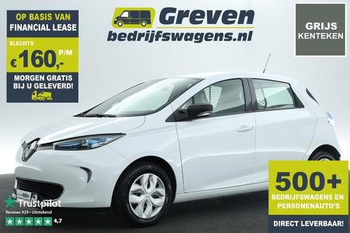 Renault ZOE 41 kWh Huur-Accu VAN Grijs Kenteken l Subsidie 