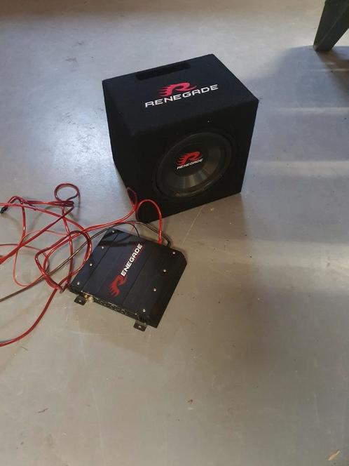 Renegade subwoofer en versterkers