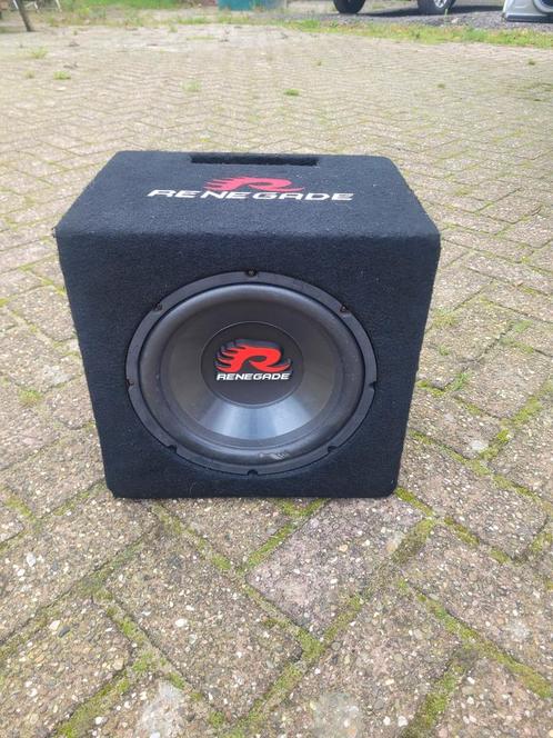 Renegade subwoofer  excaliber versterker 1120 watt