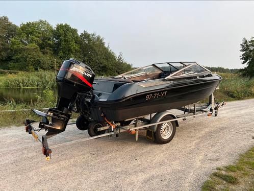 Renken 1600 classic speedboot 75pk 2T met trailer