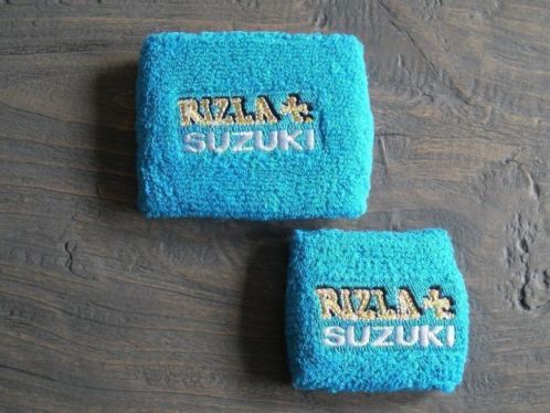 Reservoircovers Suzuki Rizla blauw (laatste)