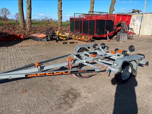 Respo boottrailer 750KG Nieuw, Centreerset,led,verstelbaar