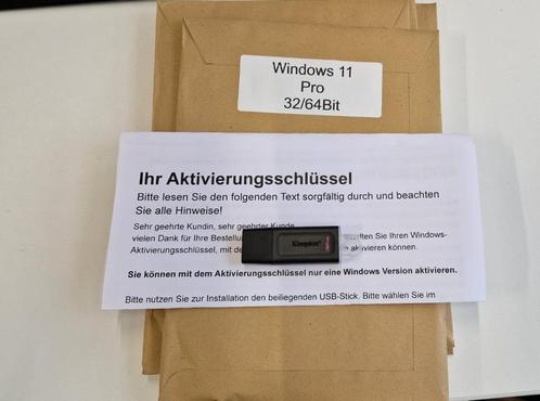 Restvoorraad- Windows 11 PRO 3264 BIT Installatie pakket