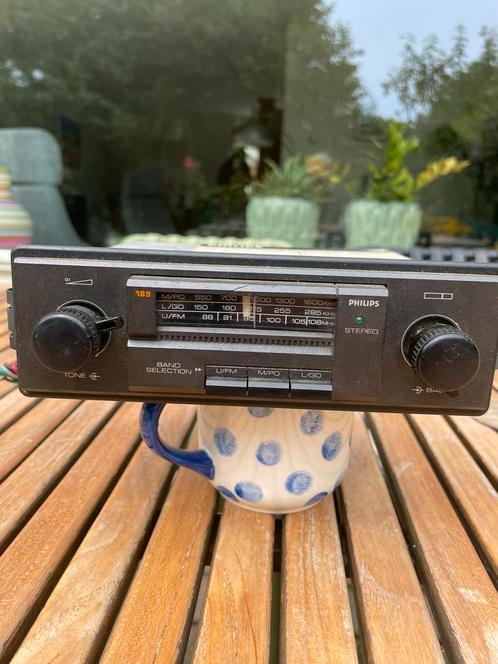 Retro autoradio Philips  inbouw