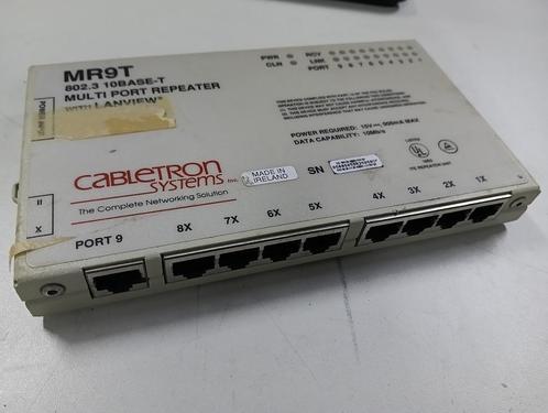 (retro) Cabletron MR9T 8-poorts 10Mb HUB