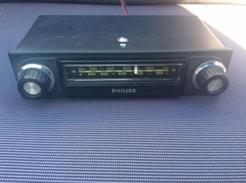 Retro Philips inbouw radio