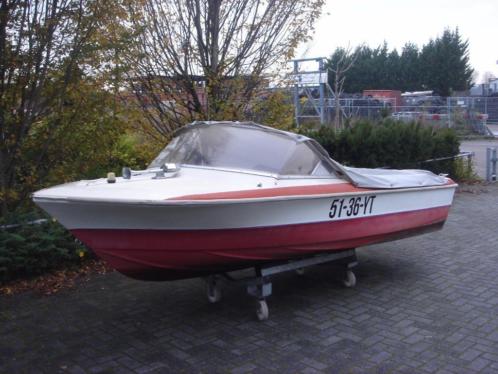 RETRO SPEEDBOOT Skibsplast Koopje