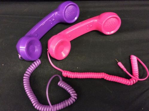 Retrophone handset voor aan je mobiel