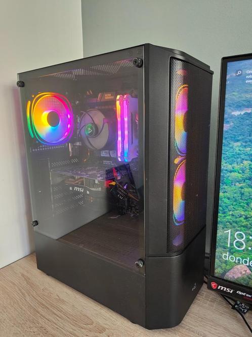 RGB Gaming PC met i7 en GTX 1060 6GB