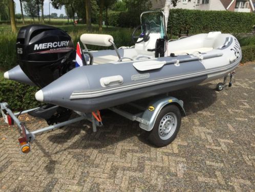 RIB 390 XC-PRO met Mercury 25 EFI incl trailer - 2014 