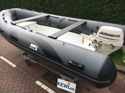 Rib 420 cm lang nieuw met johnson 9,9 pk 4795 ,