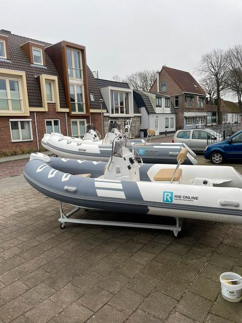 Rib 420 - rubberboot met trailer amp console en luxe kussenset