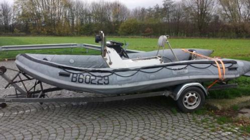 rib 4.50mtr met console en rvs tank meenemen voor 125euro