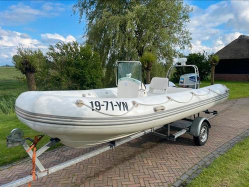 Rib 5.2 meter  60 pk Suzuki  Trailer