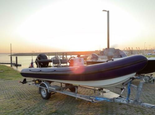 Rib 6 meter met 90 pk mercury optimax