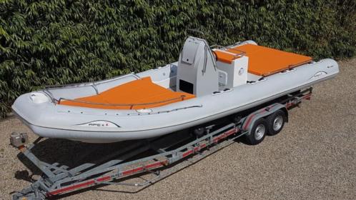 Rib Apex met 265pk V6 Diesel Hekdrive motor
