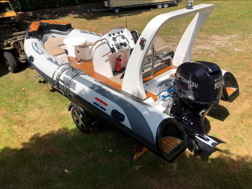 RIB boot 5.50 met trailer NIEUW (afgeprijsd)