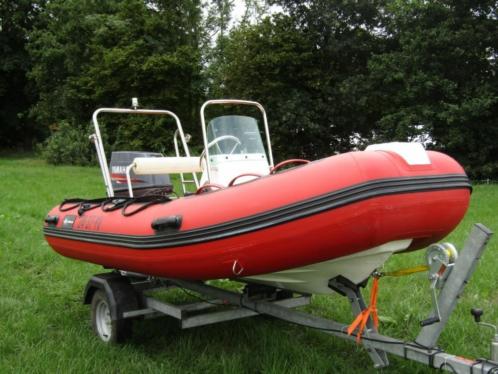 Rib boot excellent 350 40pk yamaha speedboot