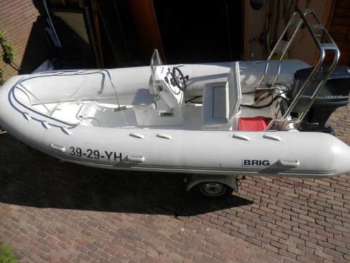 Rib Brig 500 Falcon85 pk yamaha elec.trim kanteltrailer