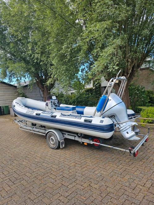 Rib joker clubman 21 met Honda 150 pk VTEC incl trailer