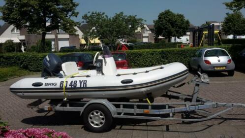 Rib met trailer en motor..winterprijs