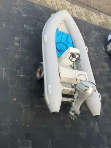Rib rubberboot 10pk 4T elektr start trailer Inruil mogelijk
