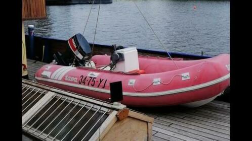 Rib rubberboot 380 met 30pk yamaha.
