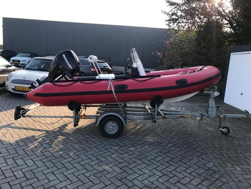 RIB rubberboot 420 met Mercury 30 PK 4-tact EFI en trailer