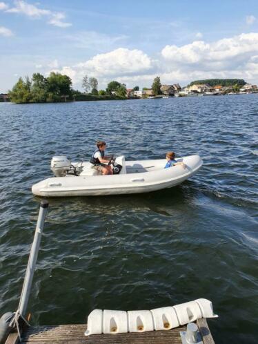 Rib rubberboot hypalon 4m 10pk Honda viertakt trailer radio
