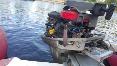 Rib rubberboot met 8pk Honda 