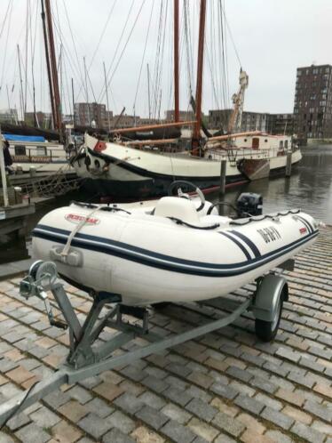 Rib Suzumar 350 jockeyseat 20 pk Mercury incl trailer