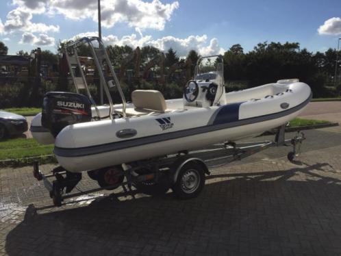 Rib Tiger Marine 520 Sportline met 60 PK Suzuki OB 2015