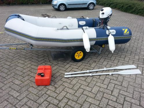 Rib Zodiac cadet 300 met Yamaha 5pk