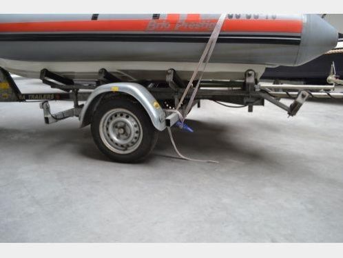 RIBA Rubberboot 500kg trailer