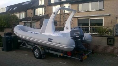 Ribboot Excellent 550 met F 70 Yamaha Bouwjaar 2014