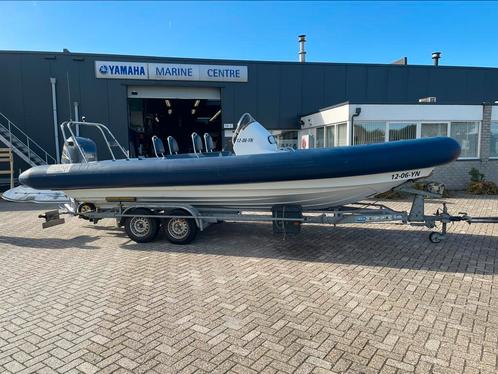 RibeEye 7.80 met Yamaha F 250 en trailer