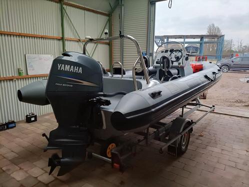 Ribeye 650 met 150pk Yamaha inclusief Pega trailer.