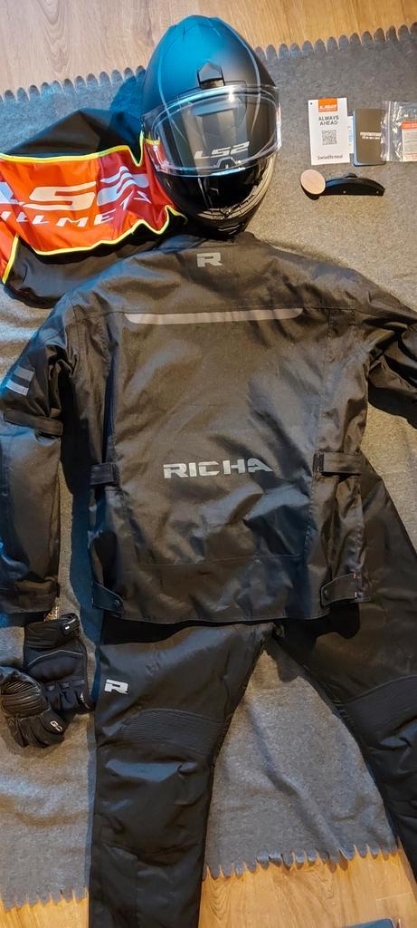 RICHA Full Motorkleding met Kaartje ebruikt 5 keer