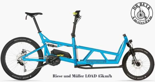 Riese und Mller LOAD speedpedelec bakfiets 45kmh